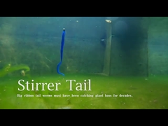 GrubTail Ζωντανός Περσός Τρόουτ Πικ Τεχνητό μαλακό δόλωμα Jig Head Shad Σιλικόνιο μπάνιο