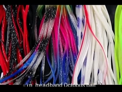 Αλίευση σε αλμυρό νερό Μεγάλο ψάρεμα Τρολς Δέσμη UV Ενισχυμένες φούστες χταπόδι Δέσμη