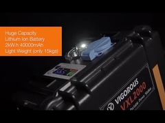 3000Wh φορητή ηλιακή γεννήτρια τροχόσπιτου Ηλιακή γεννήτρια εξωτερικής λειτουργίας